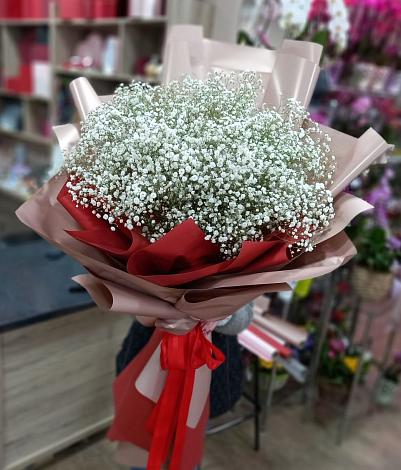 Букет цветов из: Гипсофила в Козуль