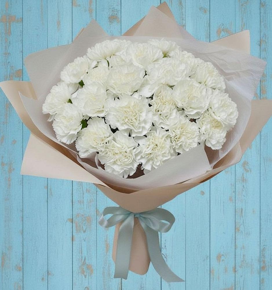 Букет цветов из: Гвоздики в Козуль