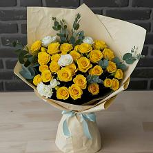 Букет цветов из:  Розы в Козуль