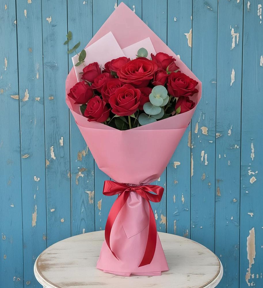 Букет цветов из: Розы в Козуль