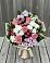 Букет цветов из: Альстромерии, Гвоздики, Розы и Хризантемы в Козуль