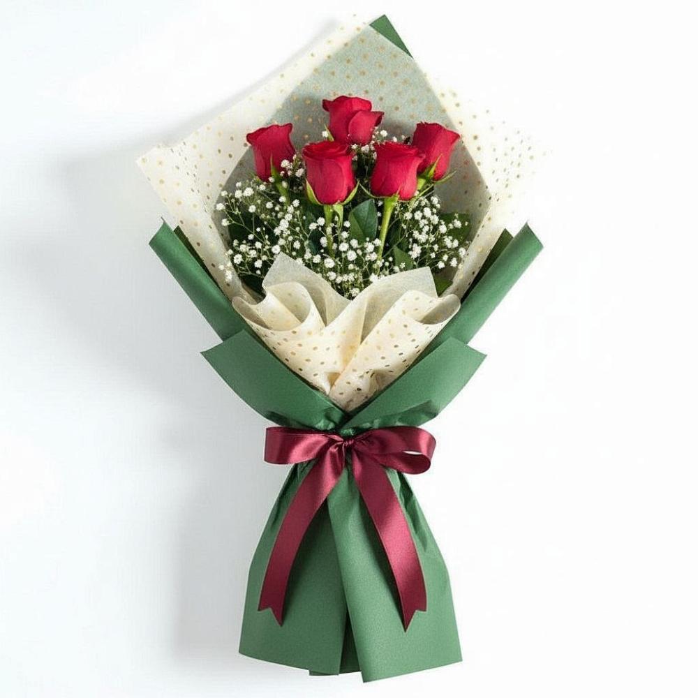 Букет цветов из: Розы в Козуль