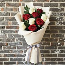 Букет цветов из:  Розы в Козуль