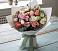Букет цветов из: Розы, Лизиантусы и Гвоздики в Козуль