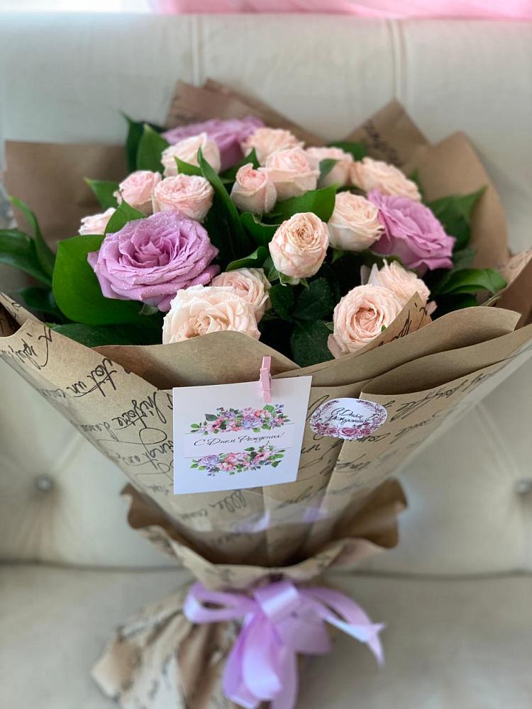 Букет цветов из: Розы в Козуль