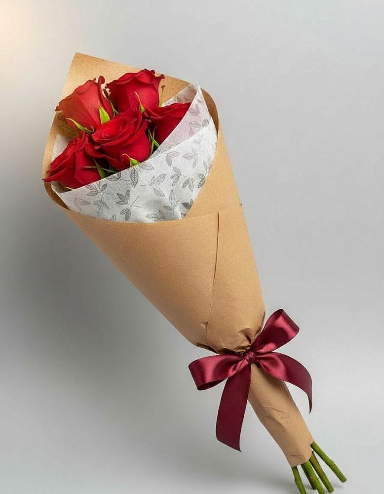 Букет цветов из: Розы в Козуль