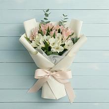 Букет цветов из:  Альстромерии в Козуль