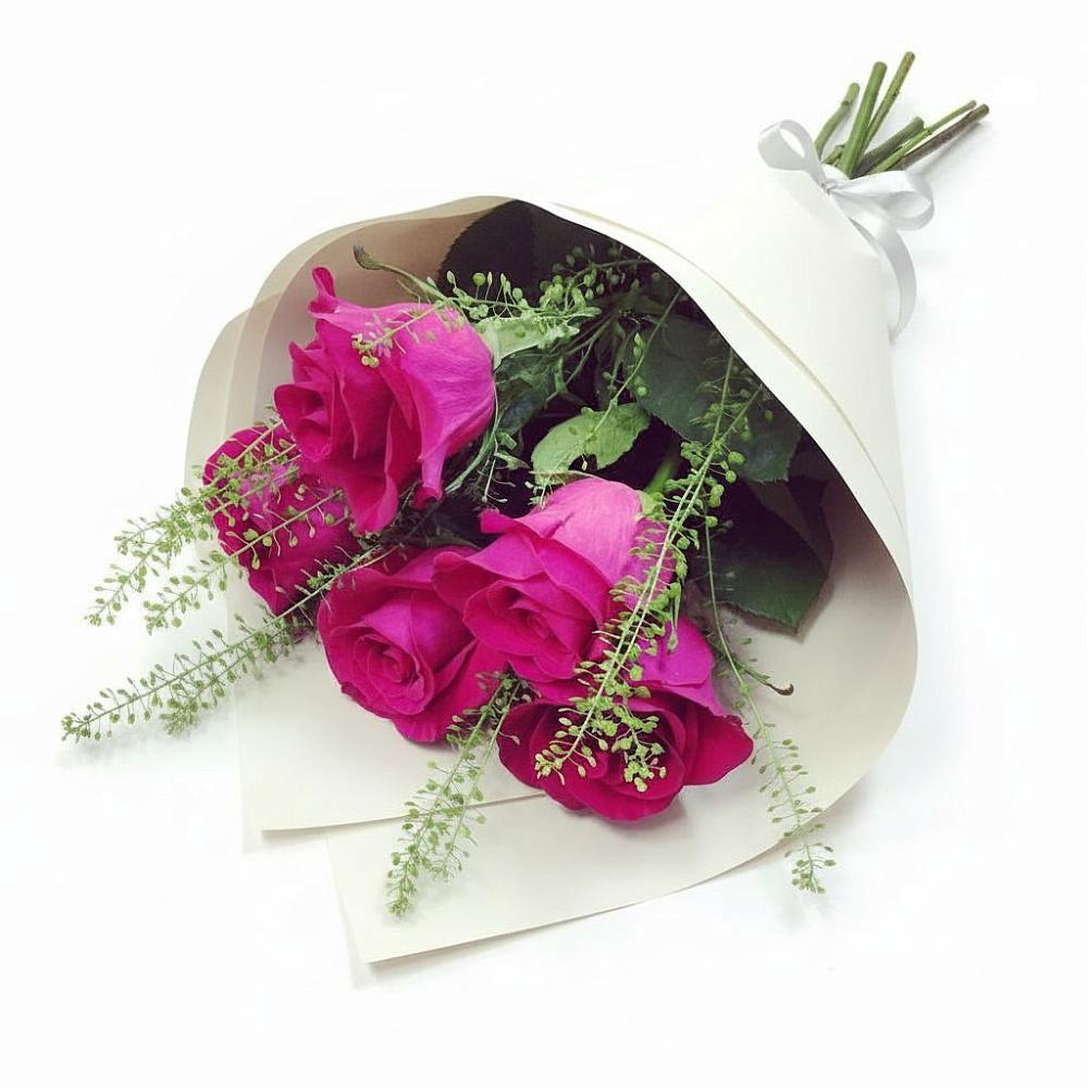 Букет цветов из: Розы в Козуль