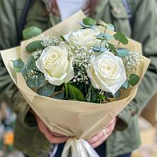 Букет цветов из:  Розы в Козуль
