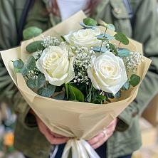 Букет Нежные грёзы в Козуль Букет цветов из: Розы в Козуль