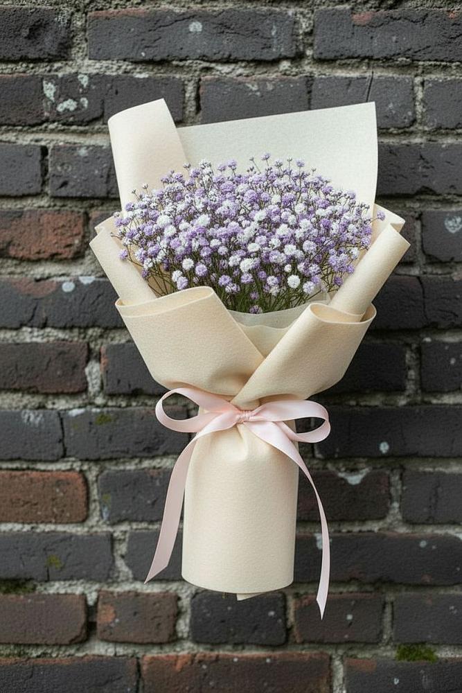 Букет цветов из: Гипсофила в Козуль