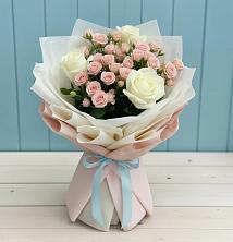 Букет цветов из:  Розы в Козуль
