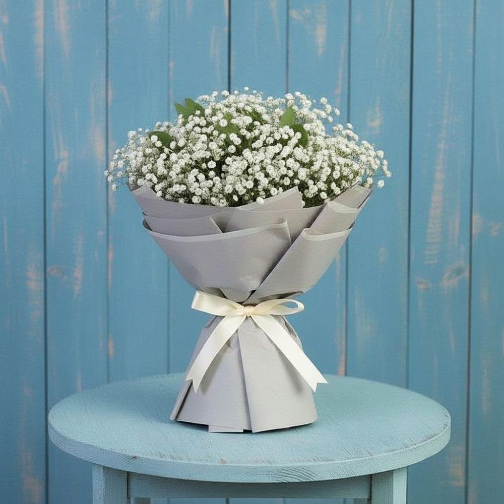 Букет цветов из: Гипсофила в Козуль