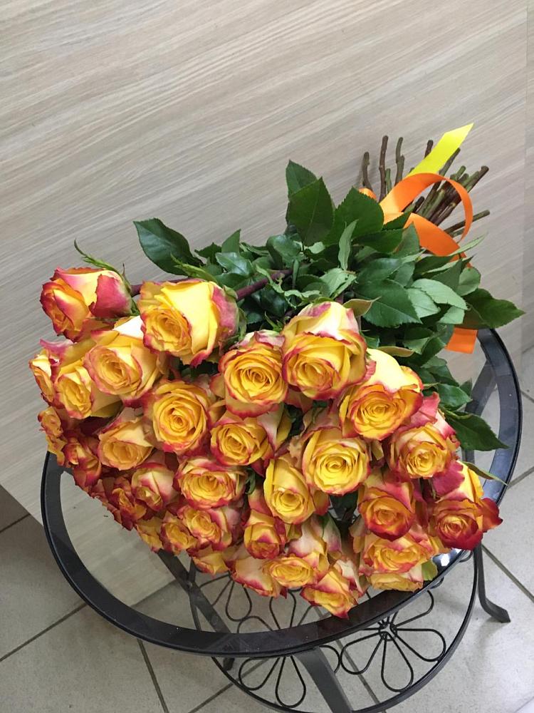 Букет Желтые розы в Козуль