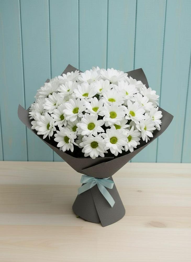 Букет цветов из: Хризантемы в Козуль