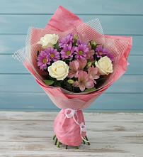 Букет цветов из:  Герберы в Козуль