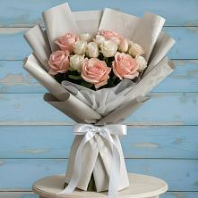 Букет цветов из:  Розы в Козуль