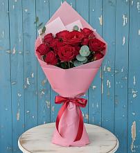 Букет цветов из:  Розы в Козуль