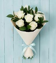 Букет цветов из:  Розы в Козуль