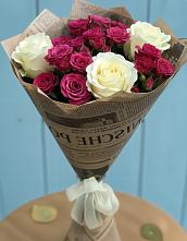 Букет цветов из:  Розы в Козуль