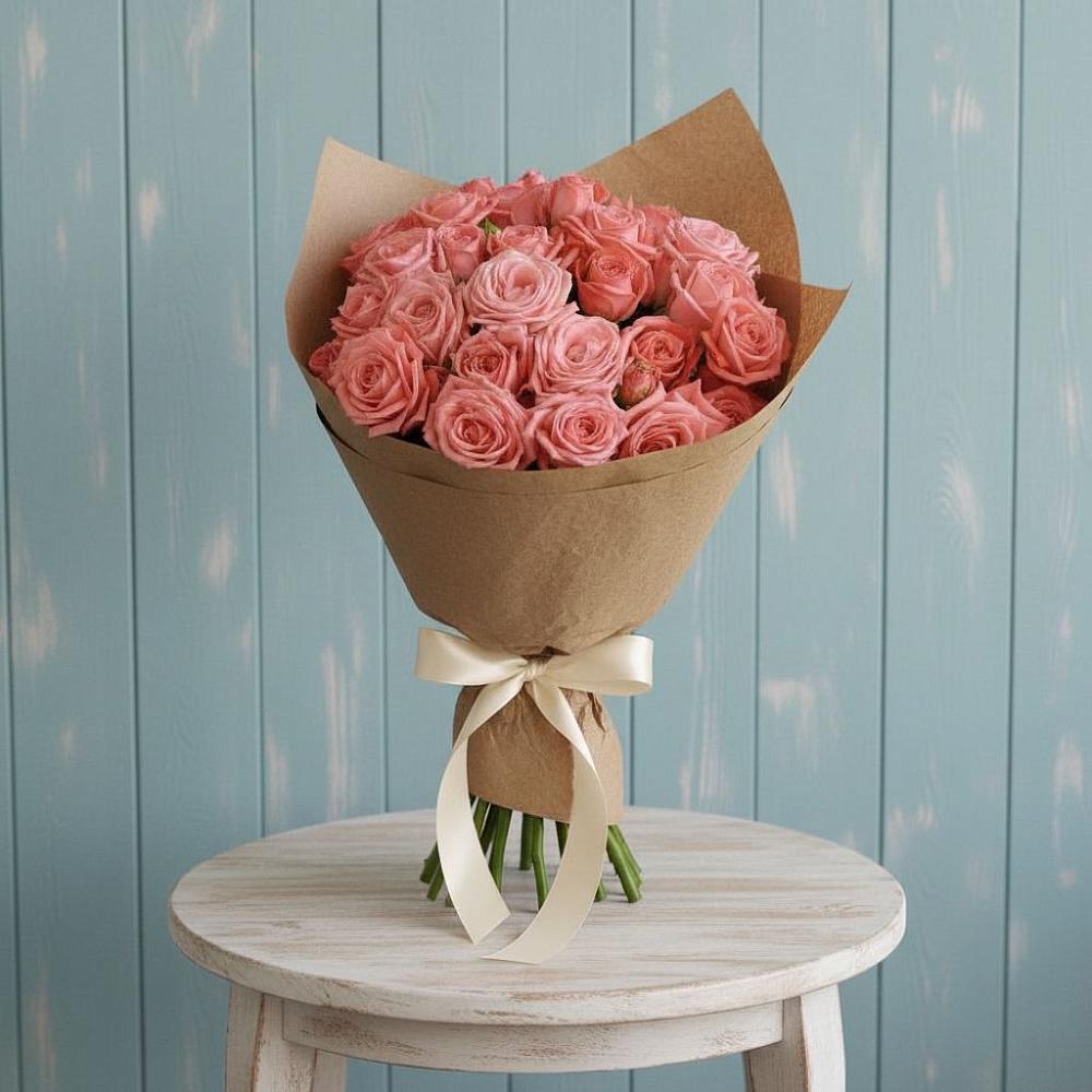 Букет цветов из: Розы в Козуль