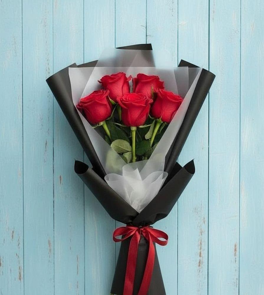 Букет цветов из: Розы в Козуль