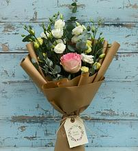 Букет цветов из:  Розы и Лизиантусы #REPLACE_PRED# Козуль