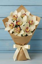 Букет цветов из:  Орхидеи и Розы #REPLACE_PRED# Козуль